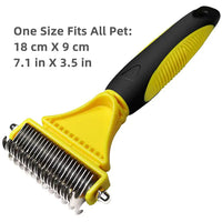 Pumpkin Pet Brush, Self Cleaning Slicker Brush