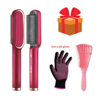 Hair Straightener Comb Set