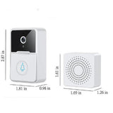 Mini doorbell, smart doorbell, wireless connection , x smart home  App Android IOS,  HD camera with indoor receiver