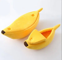 Portable Banana Pet Bed