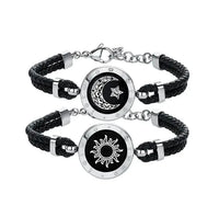 Sun-Moon Smart Sensing Couple Bracelet