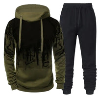 Tracksuit Hoodie and Pants Set