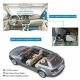HD Front Rear & Interior Three Lens Car Dashboard Camera- Car Charger_11