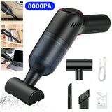 Portable Wireless Mini Car Vacuum Cleaner with Strong Suction (USB Power Supply)_3
