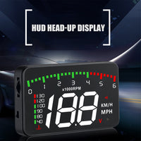 HUD Car Display Overs-speed Warning Projecting Data System- USB Powered_3