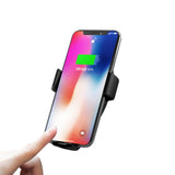 10W QI Wireless Charger Car Mount Holder Stand_6