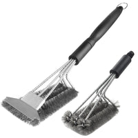 Heavy Duty Grill Brush & Scraper with Carrying Bag_0