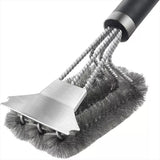 Heavy Duty Grill Brush & Scraper with Carrying Bag_2