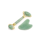 Jade Roller Gua Sha Scraper Facial Roller Massager_3