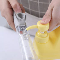 Soap Dispensing Dishwashing Pots and Pans Wand Scrubber_5