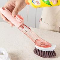 Soap Dispensing Dishwashing Pots and Pans Wand Scrubber_6