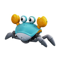 Crawling Crab Sensory Toy with Music and LED Light-USB Rechargeable_3