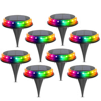 Solar Powered LED Ground Stake Lawn Lights-Solar Powered_13