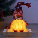Lighted Christmas Gnome Santa Tabletop Christmas Decoration-Battery Operated_10