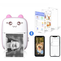 Mini Thermal Pocket Printer with Android & IOS App for Kids  - USB Rechargeable_8