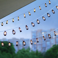 Kerosene Designed Outdoor Garden String Lamp-Solar Powered_3