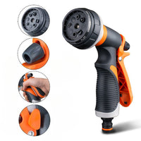 Heavy Duty Water Spray Gun with 8 Adjustable Watering Patterns_5