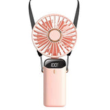 Portable Digital Display Foldable Aromatherapy Fan - USB Rechargeable_4