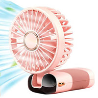 Portable Digital Display Foldable Aromatherapy Fan - USB Rechargeable_5