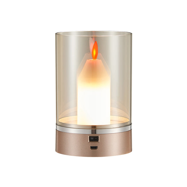 Hand Sweep Motion Candle Light Simulation Lamp- USB Charging_0