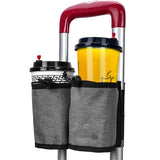 Luggage Travel Mug Holder Suitcase Attachment Drink Cup_0