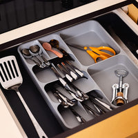 Expanding Kitchen Drawer Organizer Tray for Cutlery Utensils and Gadgets_9