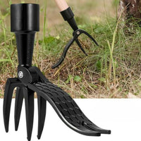 Stand Up Weed Puller Tool 4 Claws Manual Weeder Root Remover_6