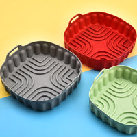 Washable Silicone Reusable Air Fryer Liner Kitchen Accessory_8