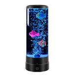 Fantasy Fish LED Remote Controlled Lava Lamp USB Plugged-in_1