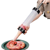 Heavy-Duty Manual Sausage Stuffer with 3 Professional Grade Filling Nozzles_1