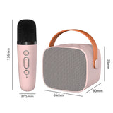 Portable Karaoke Speaker Machine with 6 Sound Effects- USB Charging_11