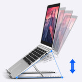 9 Levels Height Adjustable Alumiinum Alloy Portable Laptop Stand_10