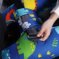 H-Shaped Kids Car Sleeping Head Support Pillow for Comfortable Journeys_3