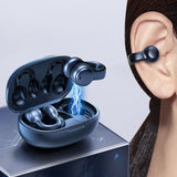 Ear Hanging Design Long Battery Life Wireless Headphones- USB Rechargeable_5