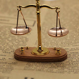 1/12 Miniature Model Dollhouse Accessory Toy Scales of Justice Mini Balance Toy_6