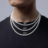 Handmade Imitation Pearls Necklace Set