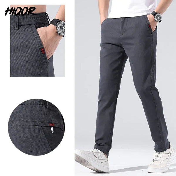 Business Casual Stretch Straight Men's Jeans