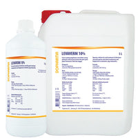 LEVAVERM 10% Levamisol oral dewormer for Cattle, sheep, pigs and birds.