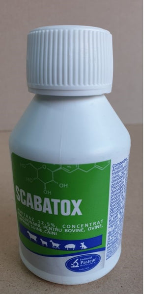 Scabatox 100ml AMITRAZ 12.5% Alternative for TAKTIC-Honey bees treatment- varroa