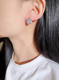 Silver Needle Earring