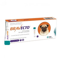 Bravecto 250mg Spot-On Solution for Small Dogs (Single Pipette)