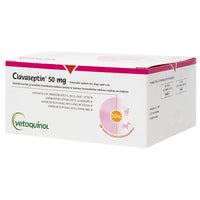 CLAVASEPTIN 50 mg - 40 mg amoxicillin / 10 mg clavulanic acid - 10 tablets (synulox) for DOG & CAT