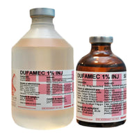 DUFAMEC 50ml 1% Ivermectine for Cattle, swine, sheep, dogs and cats -NOROMECTIN alternative