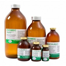 Evomec 1% ivermectine dewormer - pesticide for cattle, sheep, goats, dogs