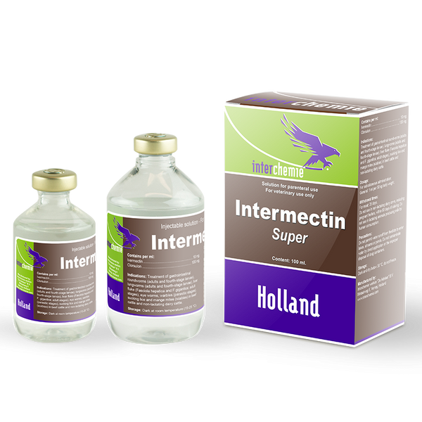 INTERMECTIN SUPER  Ivermectine + Clorsulon for Bovines ( similar with Ivomec PLUS  & Evomec PLUS)