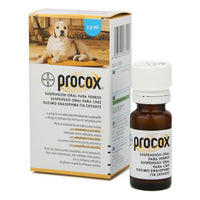 PROCOX 7,5ml Oral Suspension for DOG against Round worms & Coccidies-BAYER